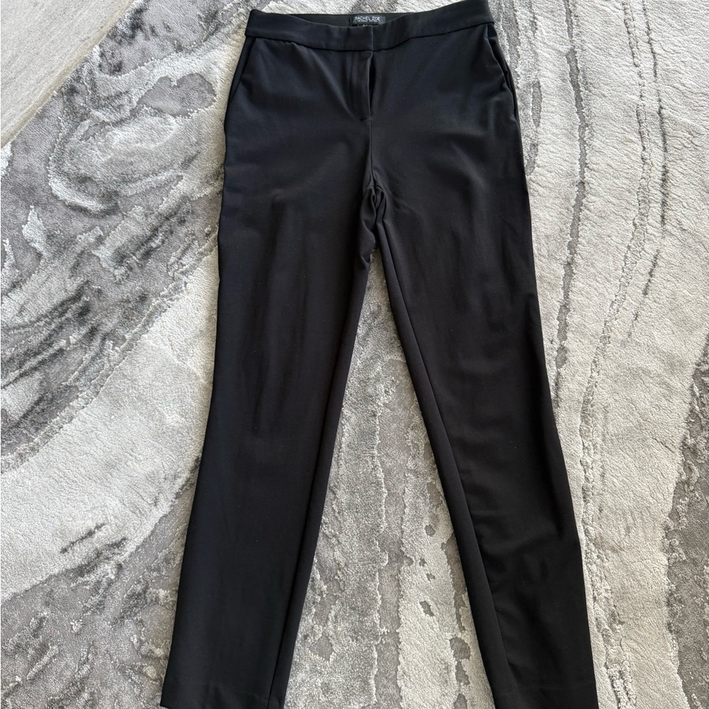 Rachel Zoe Classic Black Straight Leg Pants